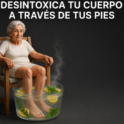 👣 Piernas ligeras: El poder de un baño de pies para desinflamar y mejorar tu circulación