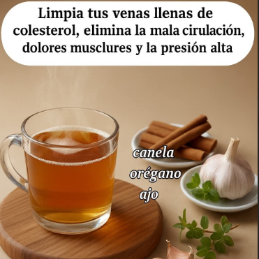 🧄 El trío de la circulación: Cómo la canela, el orégano y el ajo protegen tus arterias de forma natural