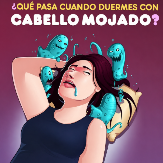🛌 El peligro oculto en tu almohada: Qué le pasa a tu cabello cuando duermes húmedo